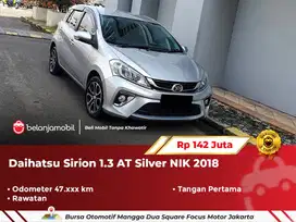 [ LOW KM ] Daihatsu Sirion 1.3 AT Silver 2018/2019