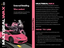 Obat Poles motor serbaguna Cream coating Sealwax Detailing & Sealent