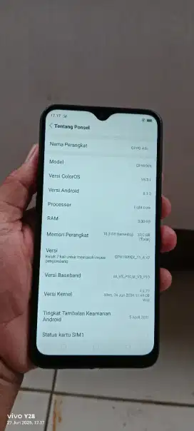 Opo   a5s   3/32  lecet pmkyan ja
