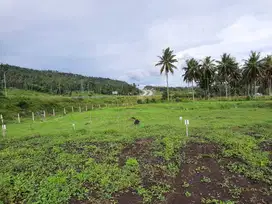Tanah kavling dekat gerbang tol view gunung dan laut