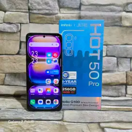 Infinix Hot 50 Pro 8/256 4G Grey Fulset segel mulus 98% Garansi