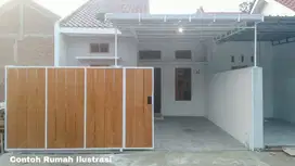 Rumah Cantik Murah Terjangkau Nusukan Solo Bonus Pagar Kanopi