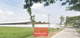 Tanah Baguss LD 47 mtr, zona Industri Caruban MADIUN