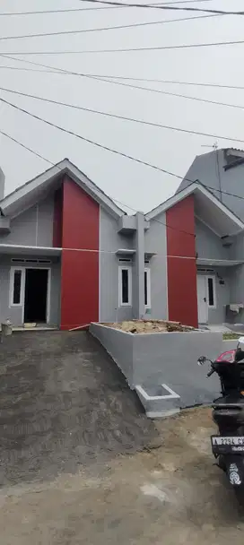 Perumahan Bersubsidi dengan tembok dapur tertutup