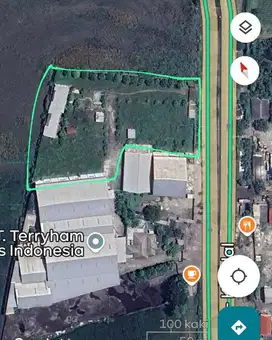 DIJUAL TANAH INDUSTRI KENDAL, PINGGIR JALAN ARTERI/ RAYA PANTURA