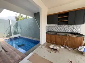 jual villa di kota batu 2 lantai plus rooftop view bagus