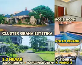 Murah banget dijual rumah siap huni graha estetika tembalang undip