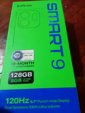 Dijual hp Infinix 9T Ram 8/128