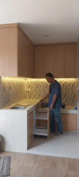 Jasa Buat Kitchen Set Surabaya Kaloka Interior