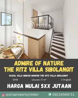 ✨ADMIRE OF NATURE✨ DIJUAL VILLA MODERN – THE RITZ VILLA SIBOLANGIT