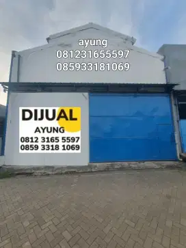 DIJUAL Gudang Gn anyar Tambak siap pakai 6 menit ke Tol Tambak sumur