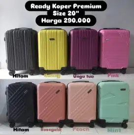 Ready koper / suitcase kondisi baru murah sedenpasar