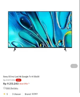 smart tv promo.bisa cicilan syarat ktp tanpa dp