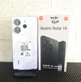 Redmi Note 14 8/256 Super Mulus Garansi 10 Bulan