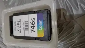 cardtridge canon 746s small warna. belum pernah direfill.