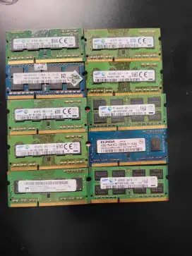 Jual Ram Laptop 4 GB DDR3L & DDR3, normal semua diborong aja ada 10pcs