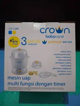 Steam Sterilizer Botol Bayi [Crown Babycare]