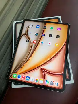 iPad Air 13 inci 128gb M2 Wifi Starlight Garansi iBox Aktif Full ORI