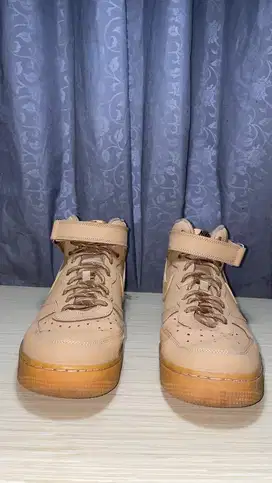 Jual Nike Air Force 1 High Brown !!