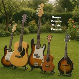 Kursus Gitar & Ukulele Privat secara Online