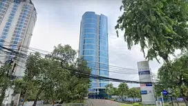 Sewa Office, Fully Furnished, Luas 128m2 di Manhattan Square