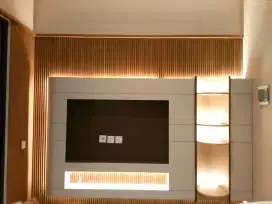 BACKDROP TV MODERN MURAH