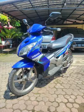 Yamaha Nouvo Z AIS 2007 Biru Orisinil Surat Lengkap Siap Pakai