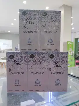 CAMON 40 8+8/256 BERGARANSI RESMI