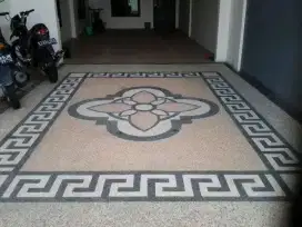 Batu sikat taman minimalis