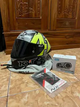 KYT NX-Race Aleix Espargaro 2019 + MAXTO M2C