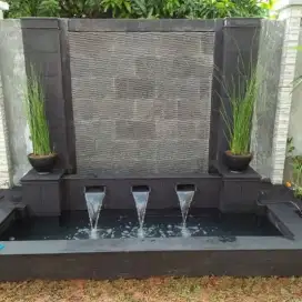 Kolam koi minimalis