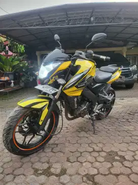 Kawasaki Pulsar 200NS 2013 Kuning Surat Lengkap Full Orisinil