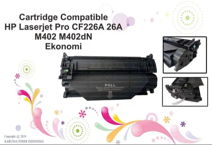 Cartridge Compatible HP Laserjet Pro CF226A 26A M402 M402dN Ekonomi