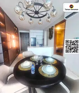 Apartemen Aerium Permata Buana, Jakarta Barat, 2+1BR, 91 m² Furnished