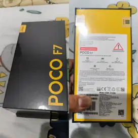 Xiaomi Poco F7 12/256 Baru BNIB New White Segel Pabrik