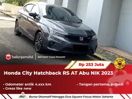 [ LOW KM 4RB ] Honda City Hatchback HB RS AT Abu NIK 2023/2024