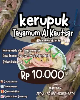 Kerupuk Tayamum al kautsar