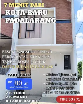 Mau Punya Rumah dekat IKEA & Gerbang Tol Padalarang? Over Kredit Aja