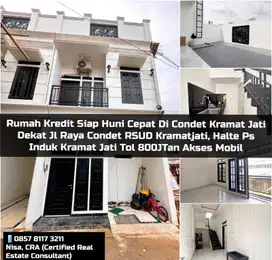 Rumah KPR Di Condet Jakarta Dekat Jl Raya Condet Stasiun TB Simatupang