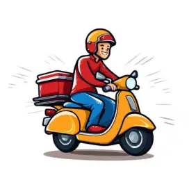 Info loker kurir/driver motor