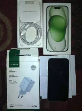 iPhone 15 128 Green iBox_BH 100%