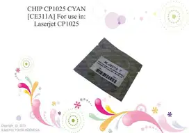 Chip Toner HP Laserjet CP1025 CP1215 CE310A CE311A CE312A CE313A - Mer
