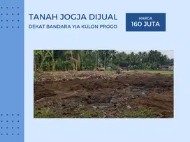 Utara Bandara YIA Jogja, Tanah View Alam, Cocok Villa