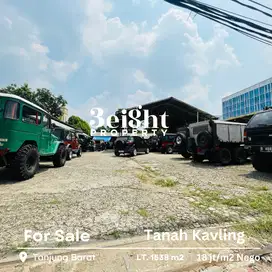Dijual Tanah Kavling Komersial Tanjung Barat Jakarta Selatan