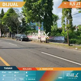 Z046 Tanah Kavling Raya Boulevard  Raden Intan, Arjosari Malang