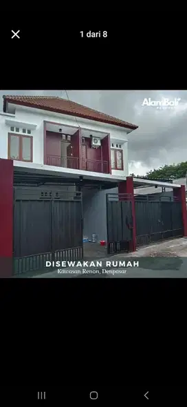 Di kontrakan rumah jalan Badak Agung , Denpasar,Bali