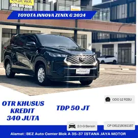 Km 12rb Toyota Innova Zenix 2.0 G CVT Bensin AT 2024