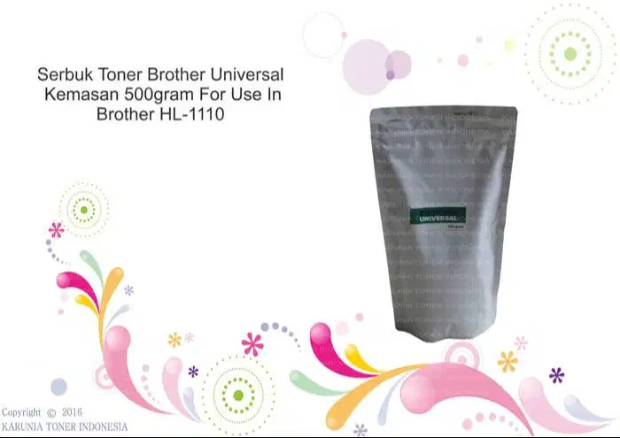 Serbuk Toner Brother 500gram For Use In HL-1110 Berkualitas