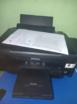 [NOZZLE FULL] Printer Epson L210 Siap Pakai