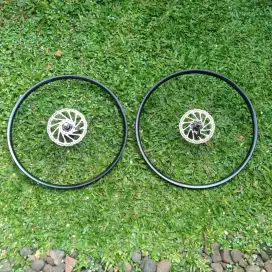 Wheelset MTB 26inch siap pakai BONUS FRAME MTB JADUL 26